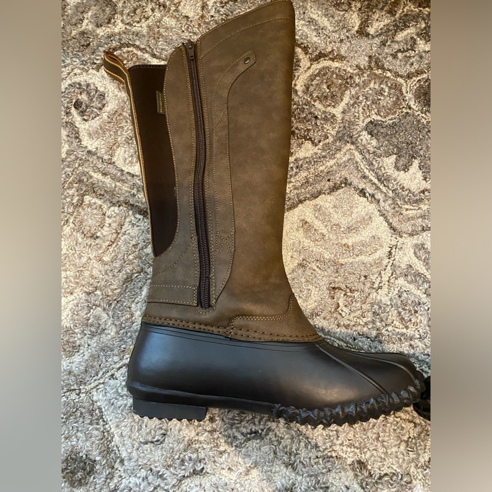 JBU Jambu Colorado Encore Duck Boots Women’s 7 Brown Winter Cozy Rubber - Picture 5 of 9